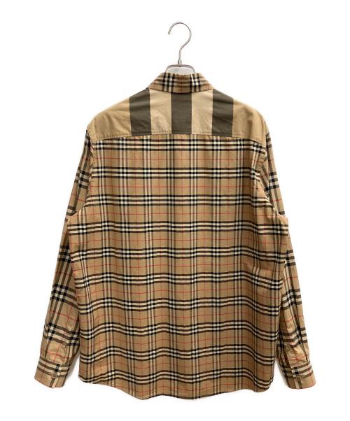 BURBERRY（バーバリー）BURBERRY (バーバリー) 長袖シャツ ベージュ サイズ:SIZE Mの古着・服飾アイテム