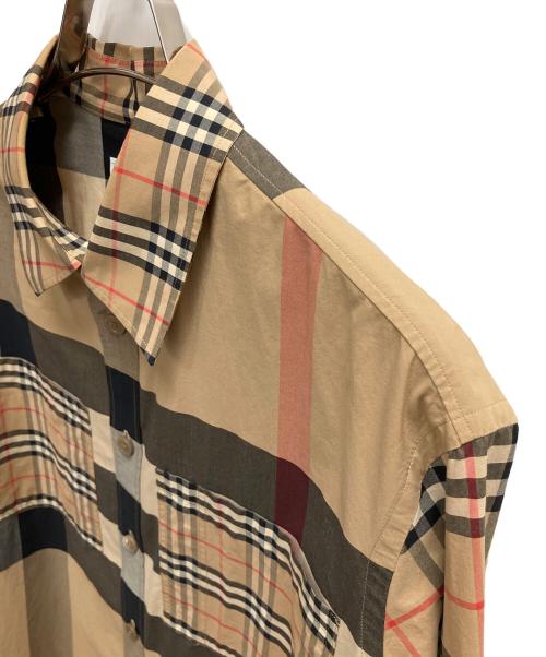 BURBERRY（バーバリー）BURBERRY (バーバリー) 長袖シャツ ベージュ サイズ:SIZE Mの古着・服飾アイテム