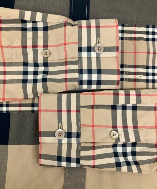 BURBERRY（バーバリー）BURBERRY (バーバリー) 長袖シャツ ベージュ サイズ:SIZE Mの古着・服飾アイテム