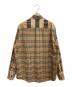 BURBERRY (バーバリー) 長袖シャツ ベージュ サイズ:SIZE M：22000円