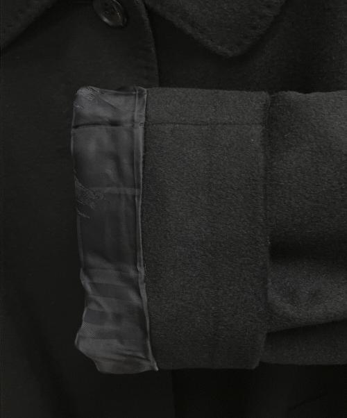 BURBERRY LONDON（バーバリーロンドン）BURBERRY LONDON (バーバリーロンドン) カシミヤコート ブラック サイズ:13号の古着・服飾アイテム