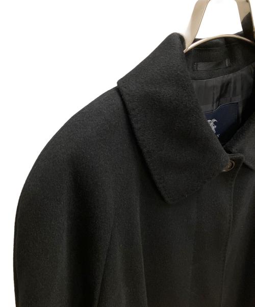BURBERRY LONDON（バーバリーロンドン）BURBERRY LONDON (バーバリーロンドン) カシミヤコート ブラック サイズ:13号の古着・服飾アイテム