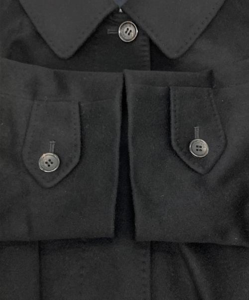 BURBERRY LONDON（バーバリーロンドン）BURBERRY LONDON (バーバリーロンドン) カシミヤコート ブラック サイズ:13号の古着・服飾アイテム