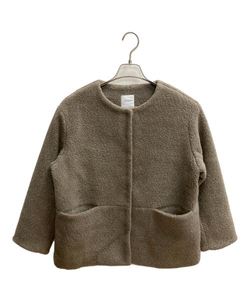 kurashi&trips publishing（クラシアンドトリップス パブリッシング）kurashi&trips publishing (クラシアンドトリップス パブリッシング) ボアジャケット ベージュ サイズ:SIZE Freeの古着・服飾アイテム