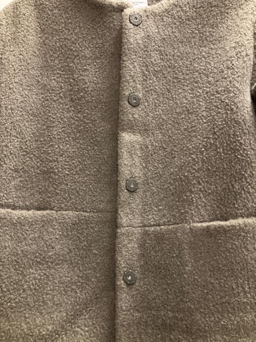 kurashi&trips publishing（クラシアンドトリップス パブリッシング）kurashi&trips publishing (クラシアンドトリップス パブリッシング) ボアジャケット ベージュ サイズ:SIZE Freeの古着・服飾アイテム