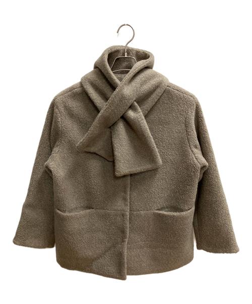 kurashi&trips publishing（クラシアンドトリップス パブリッシング）kurashi&trips publishing (クラシアンドトリップス パブリッシング) ボアジャケット ベージュ サイズ:SIZE Freeの古着・服飾アイテム