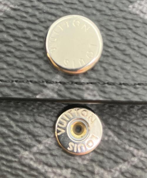 LOUIS VUITTON（ルイ ヴィトン）LOUIS VUITTON (ルイ ヴィトン) モノグラムエクリプス ミュルティクレ6 キーケース ブラックの古着・服飾アイテム