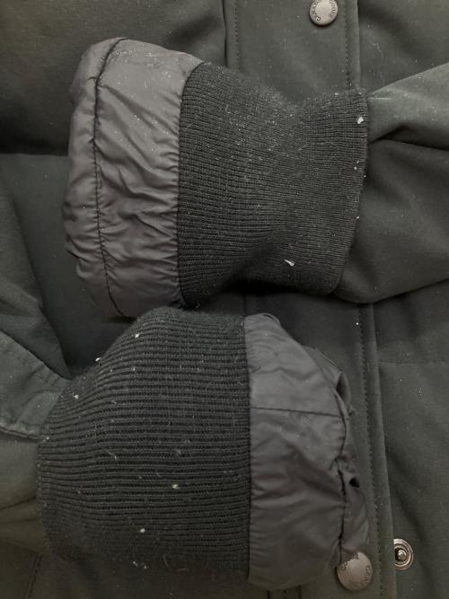 CANADA GOOSE（カナダグース）CANADA GOOSE (カナダグース) MACKENZIE PARKA ダウンジャケット ブラック サイズ:SIZE Sの古着・服飾アイテム