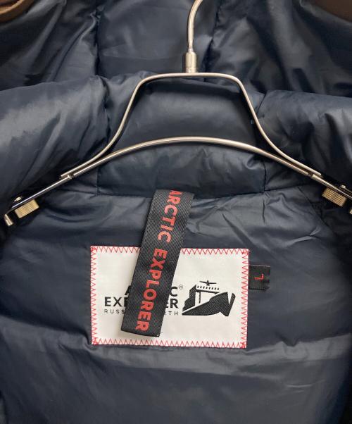 ARCTIC EXPLORER（アークティックエクスプローラー）ARCTIC EXPLORER (アークティックエクスプローラー) ダウンジャケット ブラウン サイズ:SIZE Lの古着・服飾アイテム