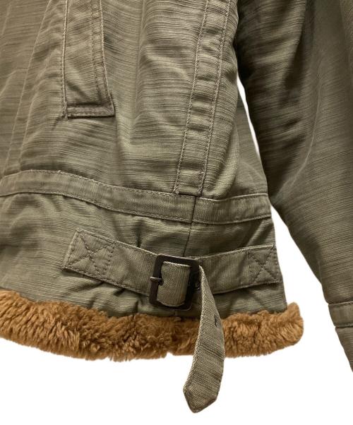 DIESEL（ディーゼル）DIESEL (ディーゼル) ミリタリージャケット グリーン サイズ:SIZE XLの古着・服飾アイテム