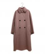 LE CIEL BLEUルシェルブルー）の古着「ロングコート」｜ピンク