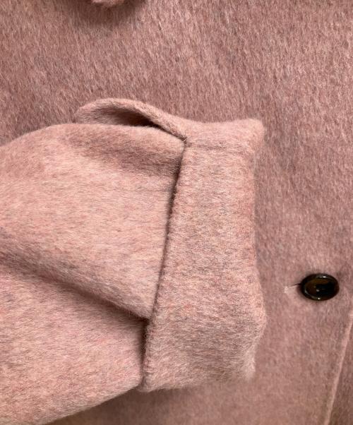 LE CIEL BLEU（ルシェルブルー）LE CIEL BLEU (ルシェルブルー) ロングコート ピンク サイズ:SIZE 36の古着・服飾アイテム