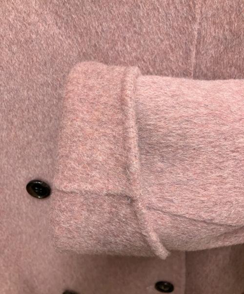 LE CIEL BLEU（ルシェルブルー）LE CIEL BLEU (ルシェルブルー) ロングコート ピンク サイズ:SIZE 36の古着・服飾アイテム