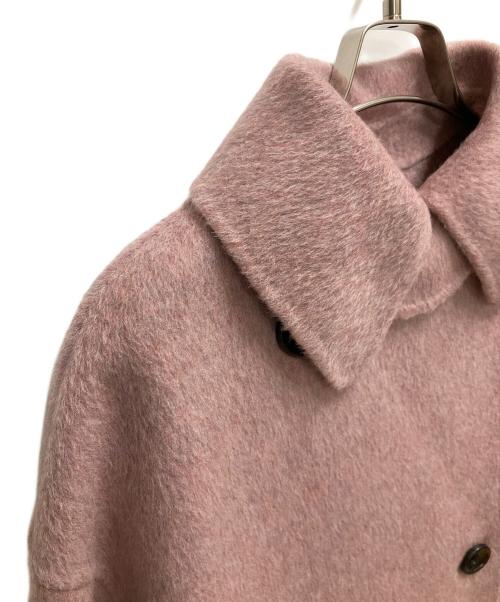 LE CIEL BLEU（ルシェルブルー）LE CIEL BLEU (ルシェルブルー) ロングコート ピンク サイズ:SIZE 36の古着・服飾アイテム