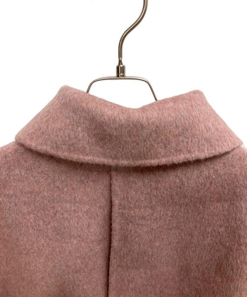 LE CIEL BLEU（ルシェルブルー）LE CIEL BLEU (ルシェルブルー) ロングコート ピンク サイズ:SIZE 36の古着・服飾アイテム