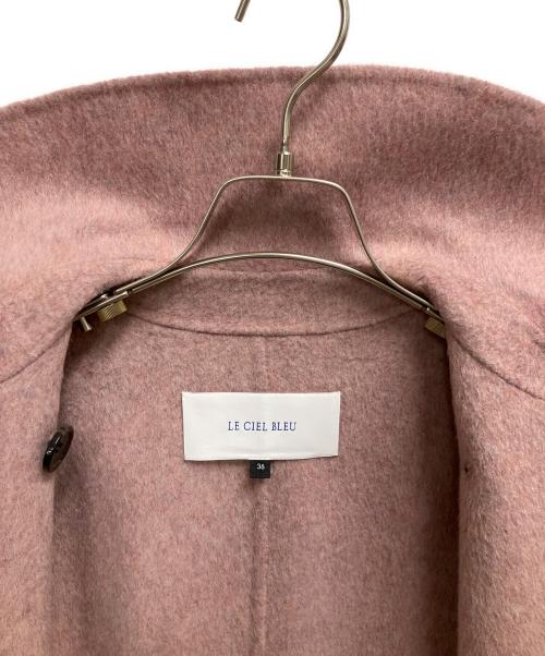 LE CIEL BLEU（ルシェルブルー）LE CIEL BLEU (ルシェルブルー) ロングコート ピンク サイズ:SIZE 36の古着・服飾アイテム