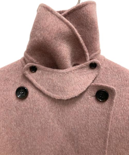 LE CIEL BLEU（ルシェルブルー）LE CIEL BLEU (ルシェルブルー) ロングコート ピンク サイズ:SIZE 36の古着・服飾アイテム