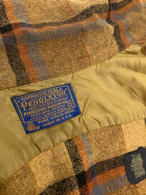 PENDLETON（ペンドルトン）PENDLETON (ペンドルトン) ボードシャツ ブラウン サイズ:SIZE XLの古着・服飾アイテム