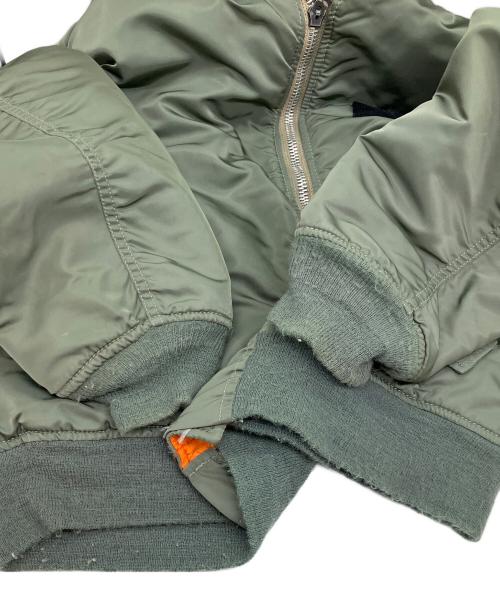 ALPHA INDUSTRIES（アルファインダストリーズ）ALPHA INDUSTRIES (アルファインダストリーズ) MA-1ジャケット オリーブ サイズ:SIZE Lの古着・服飾アイテム
