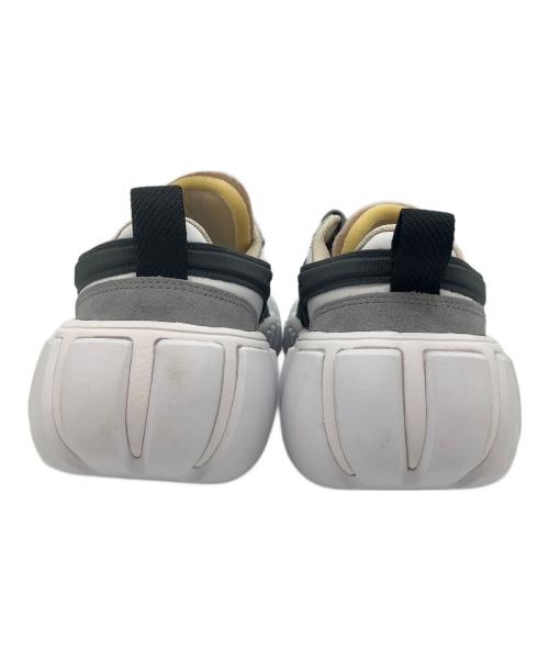 Onitsuka Tiger（オニツカタイガー）Onitsuka Tiger (オニツカタイガー) DENTIGRE LS（デンティグレ エルエス） ホワイト×グレー サイズ:SIZE 26.5cm 未使用品の古着・服飾アイテム