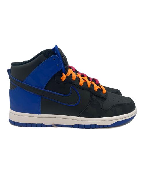 NIKE（ナイキ）NIKE (ナイキ) DUNK HI RETRO SE（ダンクハイレトロSE） ブルー×ブラック サイズ:SIZE 26cm 未使用品の古着・服飾アイテム