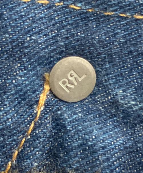RRL（ダブルアールエル）RRL (ダブルアールエル) ダメージデニムパンツ インディゴ サイズ:SIZE W30×L30の古着・服飾アイテム