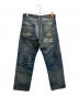 RRL (ダブルアールエル) ダメージデニムパンツ インディゴ サイズ:SIZE W30×L30：30000円