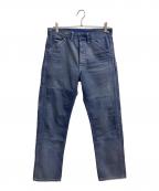 RRLダブルアールエル）の古着「ダブルニーパンツ」｜ネイビー