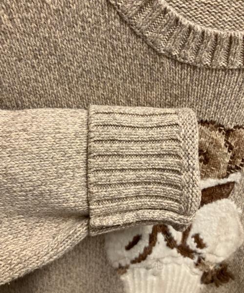 POLO RALPH LAUREN（ポロ・ラルフローレン）POLO RALPH LAUREN (ポロ・ラルフローレン) ニット ベージュ サイズ:SIZE Sの古着・服飾アイテム