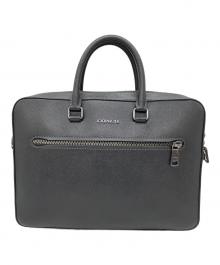 COACH（コーチ）の古着「イーサン スリム ブリーフ ビジネスバッグ」｜ブラック