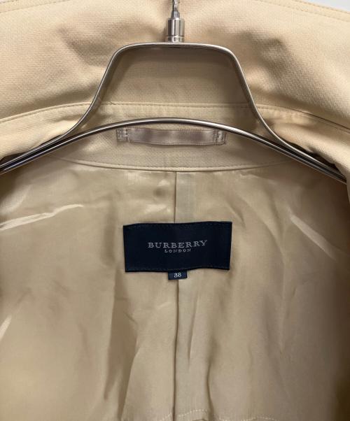 BURBERRY LONDON（バーバリーロンドン）BURBERRY LONDON (バーバリーロンドン) コート ベージュ サイズ:SIZE 38の古着・服飾アイテム