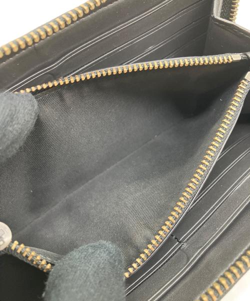 COACH（コーチ）COACH (コーチ) ラウンドファスナーウォレット ブラックの古着・服飾アイテム