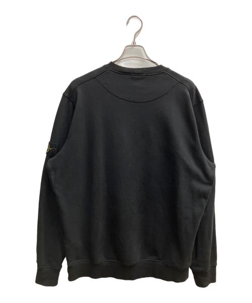 STONE ISLAND（ストーンアイランド）STONE ISLAND (ストーンアイランド) クルーネックスウェット ブラック サイズ:SIZE XXLの古着・服飾アイテム