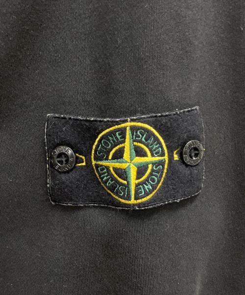 STONE ISLAND（ストーンアイランド）STONE ISLAND (ストーンアイランド) クルーネックスウェット ブラック サイズ:SIZE XXLの古着・服飾アイテム