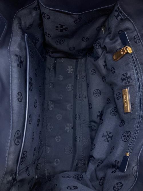 TORY BURCH（トリーバーチ）TORY BURCH (トリーバーチ) トートバッグ ネイビーの古着・服飾アイテム