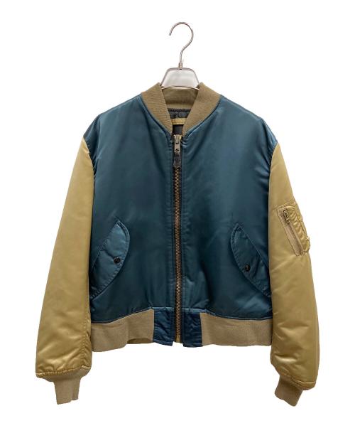 CORINTH（コリンス）CORINTH (コリンス) フライトジャケット グリーン サイズ:SIZE Mの古着・服飾アイテム