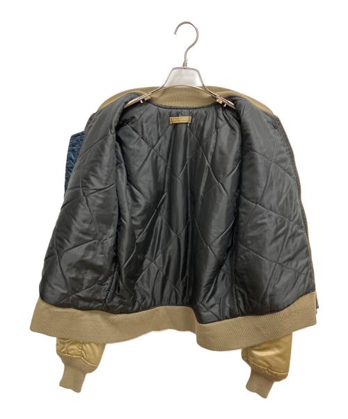 CORINTH（コリンス）CORINTH (コリンス) フライトジャケット グリーン サイズ:SIZE Mの古着・服飾アイテム