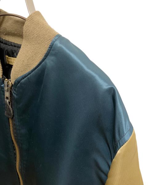 CORINTH（コリンス）CORINTH (コリンス) フライトジャケット グリーン サイズ:SIZE Mの古着・服飾アイテム