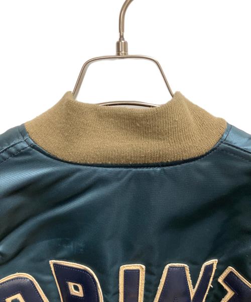 CORINTH（コリンス）CORINTH (コリンス) フライトジャケット グリーン サイズ:SIZE Mの古着・服飾アイテム