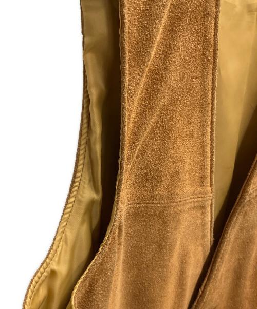 Schott（ショット）Schott (ショット) スウェードベスト ブラウン サイズ:SIZE Lの古着・服飾アイテム