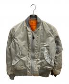 ALPHA INDUSTRIESアルファインダストリーズ）の古着「MA-1 フライトジャケット」｜オリーブ