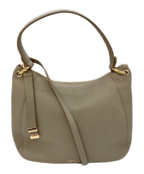FURLA（フルラ）FURLA (フルラ) 2WAYショルダーバッグ グレーの古着・服飾アイテム