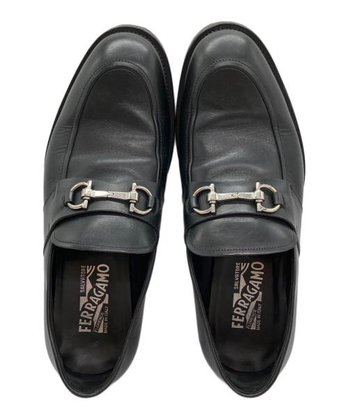 Salvatore Ferragamo（サルヴァトーレ フェラガモ）Salvatore Ferragamo (サルヴァトーレ フェラガモ) ローファー ブラック サイズ:SIZE 8 1/2の古着・服飾アイテム