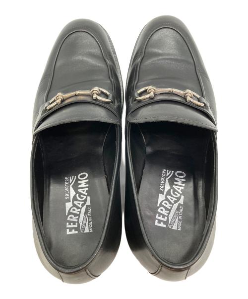 Salvatore Ferragamo（サルヴァトーレ フェラガモ）Salvatore Ferragamo (サルヴァトーレ フェラガモ) ローファー ブラック サイズ:SIZE 8 1/2の古着・服飾アイテム
