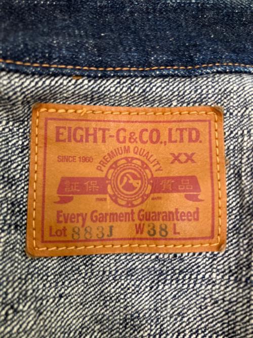 EIGHT G（エイトジー）EIGHT G (エイトジー) デニムジャケット インディゴ サイズ:SIZE 38の古着・服飾アイテム