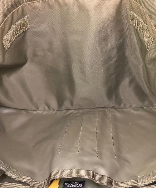 PORTER（ポーター）PORTER (ポーター) テンション　トートバッグ ブラウンの古着・服飾アイテム