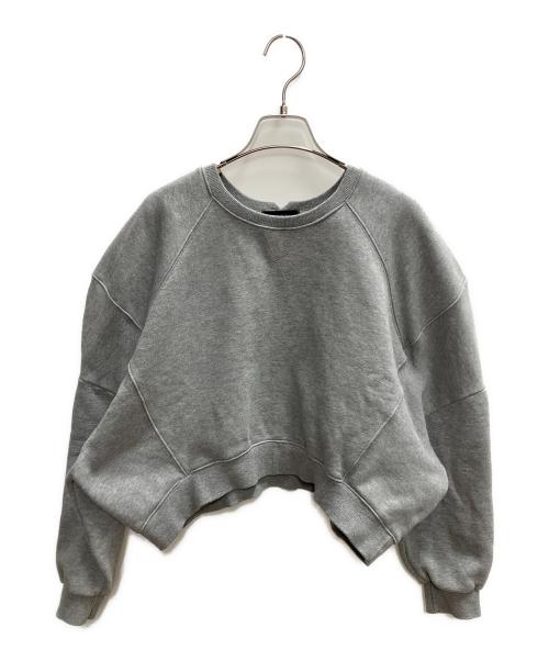 AMOMMA（アモマ）AMOMMA (アモマ) PUFF SLEEVE SWEAT 裏起毛スウェット グレー サイズ:SIZE Freeの古着・服飾アイテム