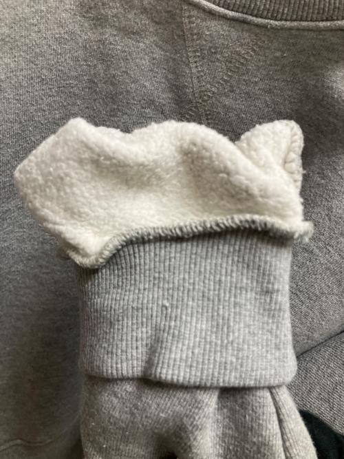 AMOMMA（アモマ）AMOMMA (アモマ) PUFF SLEEVE SWEAT 裏起毛スウェット グレー サイズ:SIZE Freeの古着・服飾アイテム