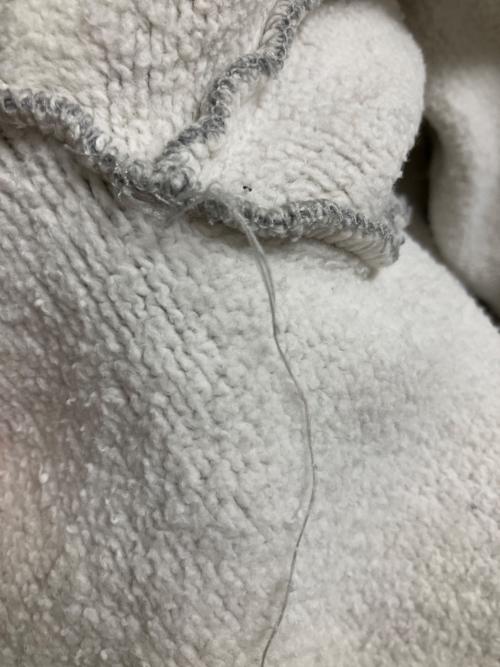 AMOMMA（アモマ）AMOMMA (アモマ) PUFF SLEEVE SWEAT 裏起毛スウェット グレー サイズ:SIZE Freeの古着・服飾アイテム