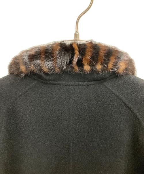 EMBA（エンバ）EMBA (エンバ) ロングコート ブラック サイズ:11号の古着・服飾アイテム